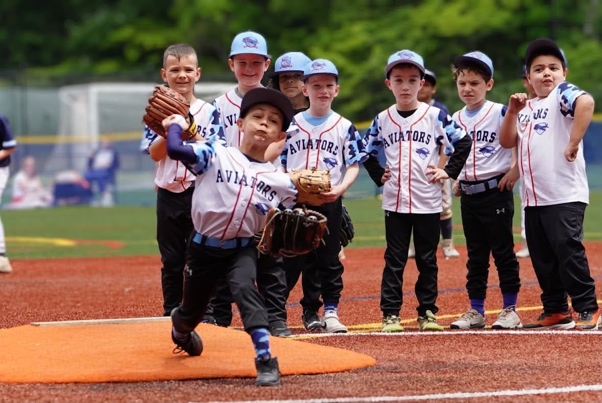 Instructional baseball at CT Aviators — Ages 3–9